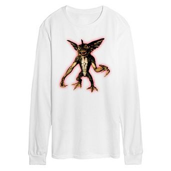 Men's Gremlins Glowing Long Sleeve Graphic Tee