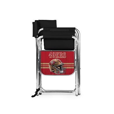 NFL San Francisco 49ers Sports Chair with Side Table