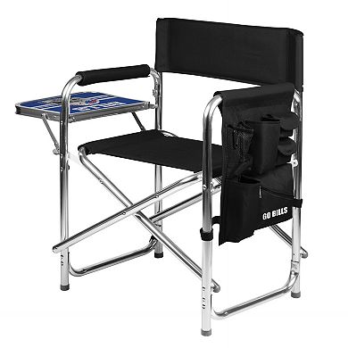 NFL Buffalo Bills Sports Chair with Side Table