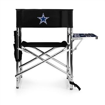 NFL Dallas Cowboys Sports Chair with Side Table