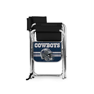 NFL Dallas Cowboys Sports Chair with Side Table