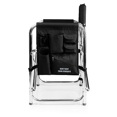 NFL Dallas Cowboys Sports Chair with Side Table