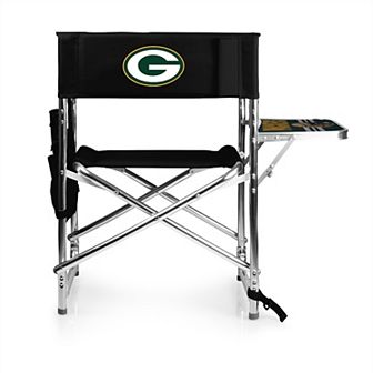 NFL Green Bay Packers Sports Chair with Side Table