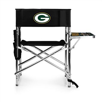 NFL Green Bay Packers Sports Chair with Side Table