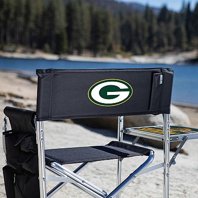 NFL Green Bay Packers Sports Chair with Side Table