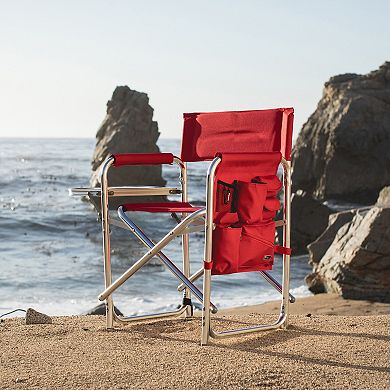 NFL San Francisco 49ers Sports Chair with Side Table