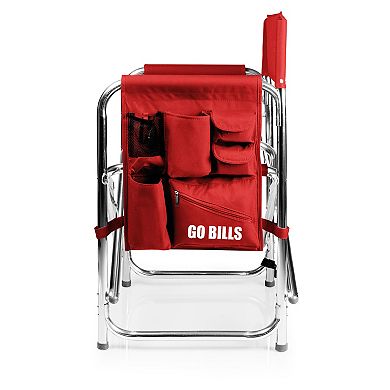 NFL Buffalo Bills Sports Chair with Side Table