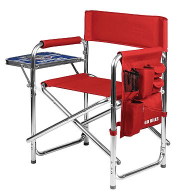 NFL Buffalo Bills Sports Chair with Side Table