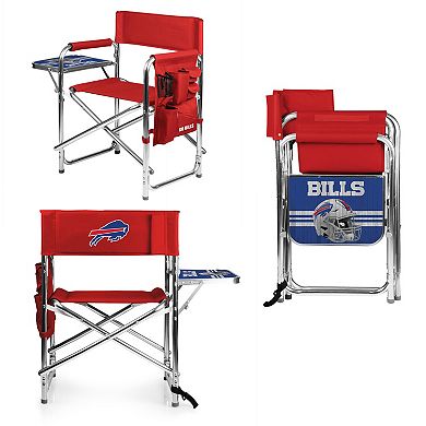 NFL Buffalo Bills Sports Chair with Side Table