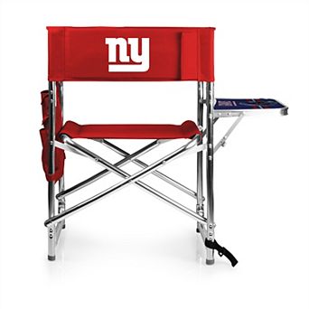 NFL New York Giants Sports Chair with Side Table