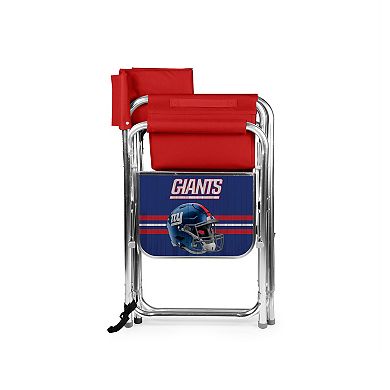 NFL New York Giants Sports Chair with Side Table