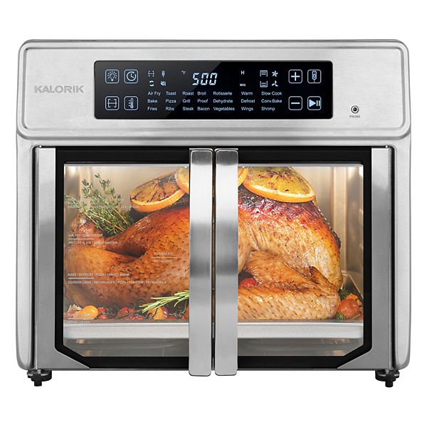 Kalorik MAXX 26 Quart Digital Air Fryer Oven with 5 Accessories