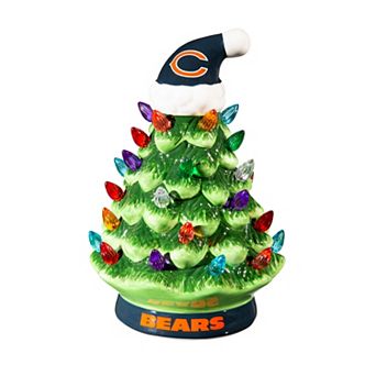 Evergreen Enterprises 8" LED Chicago Bears Ceramic Christmas Tree