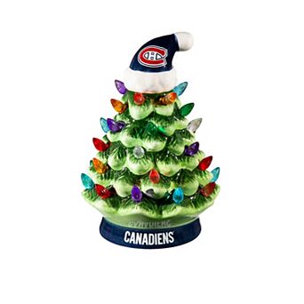 Evergreen Enterprises Montreal Canadiens 8" LED Ceramic Christmas Tree