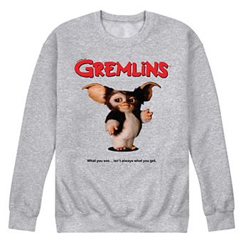 Men's Gremlins Movie Poster Fleece Sweatshirt