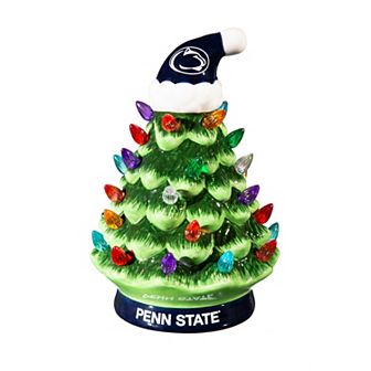 Evergreen Enterprises Penn State 8" LED Ceramic Christmas Tree
