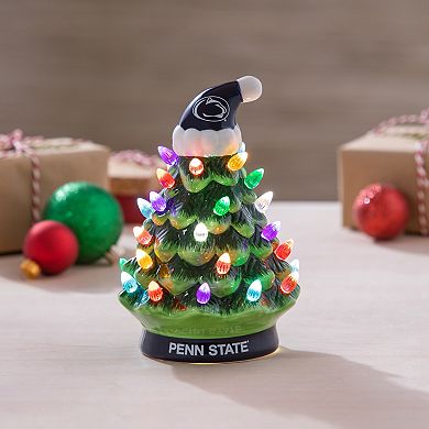 Evergreen Enterprises Penn State 8" LED Ceramic Christmas Tree