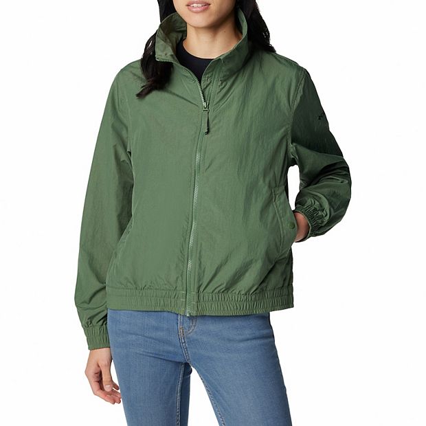 Columbia windbreaker green on sale