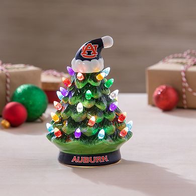 Evergreen Enterprises Auburn University 8" LED Ceramic Christmas Tree