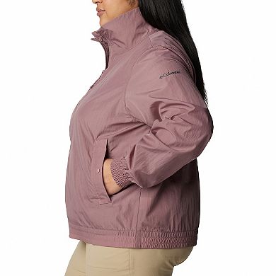 Plus Size Columbia Time Is Right Windbreaker Jacket