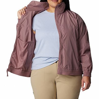 Plus Size Columbia Time Is Right Windbreaker Jacket
