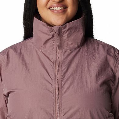 Plus Size Columbia Time Is Right Windbreaker Jacket