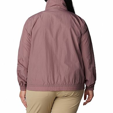 Plus Size Columbia Time Is Right Windbreaker Jacket