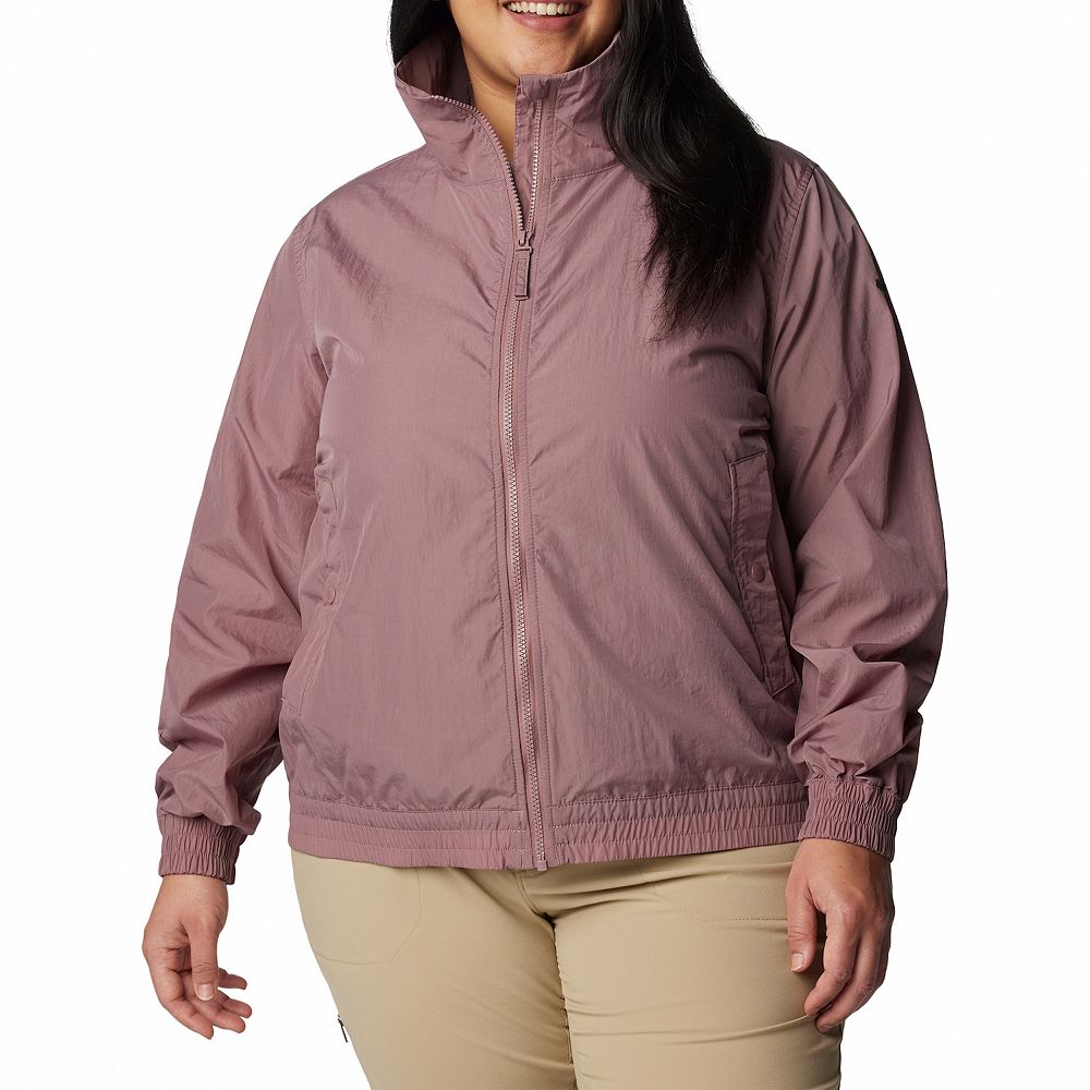 Plus Size Columbia Time Is Right Windbreaker Jacket