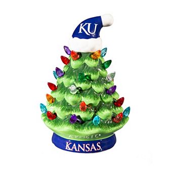 Evergreen Enterprises University of Kentucky 8" LED Ceramic Christmas Tree