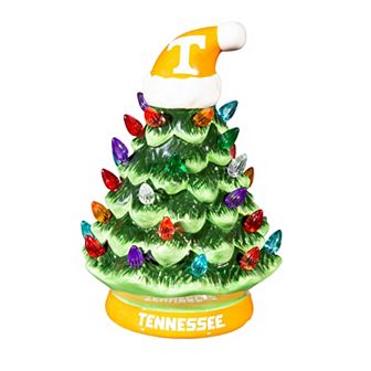 Evergreen Enterprises University of Tennessee 8" LED Ceramic Christmas Tree