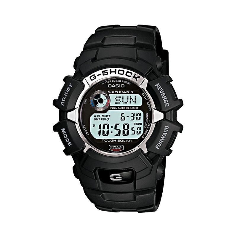 Casio Men's G-Shock Tough Solar Digital Atomic Chronograph Watch - GW2310-1K, Black