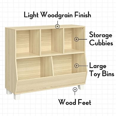 RiverRidge Kids Catch-All Multi-Cubby Toy Organizer