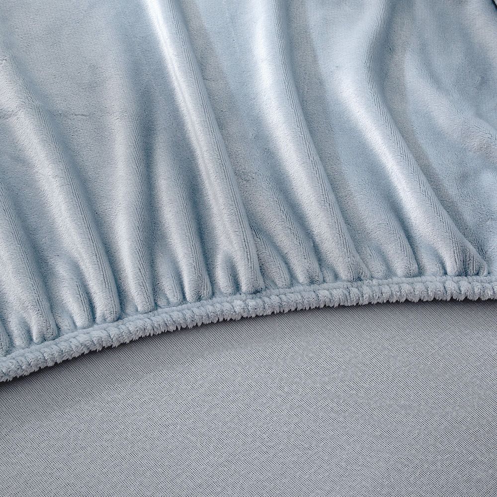 Swift Home Microplush Flannel Fitted Sheet