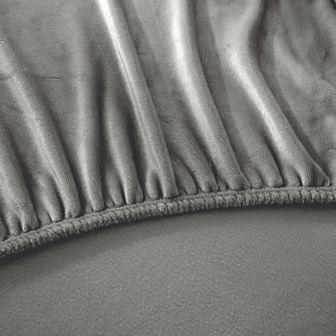Swift Home Microplush Flannel Fitted Sheet