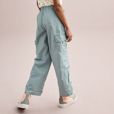 Girls 7-16 Vanilla Star Wide-Leg Cargo Pants