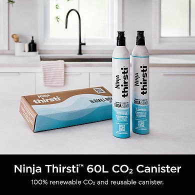 Ninja Thirsti 2-Pack 60L CO2 Canisters