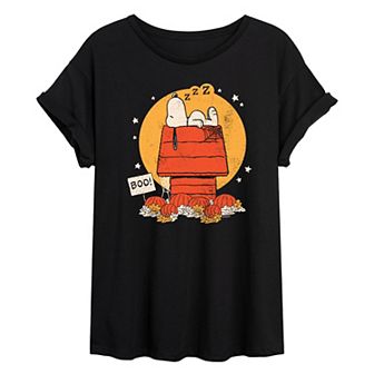Juniors' Peanuts Snoopy Halloween Dog House