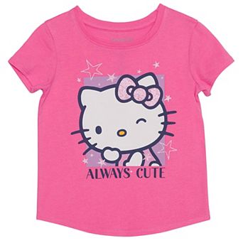 Baby & Toddler Girl Jumping Beans® Hello Kitty Winking "Always Cute" Graphic Tee