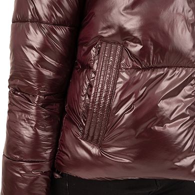 Women's Fleet Street Glossy Short Padded Jacket