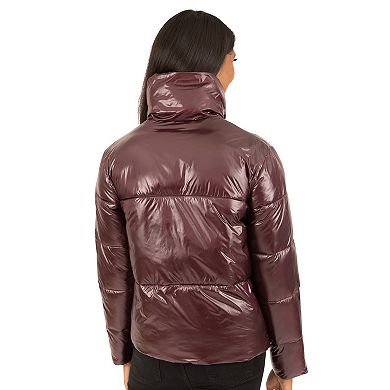 Women's Fleet Street Glossy Short Padded Jacket