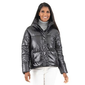 Women's Fleet Street Glossy Short Padded Jacket