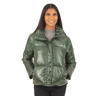 Women's Fleet Street Glossy Short Padded Jacket