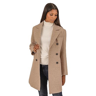 Women's Fleet Street Faux Wool Melange Coat