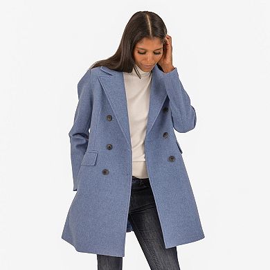 Women's Fleet Street Faux Wool Melange Coat