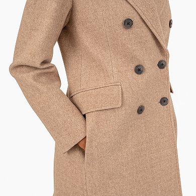 Women's Fleet Street Faux Wool Melange Coat