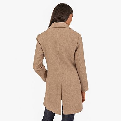 Women's Fleet Street Faux Wool Melange Coat