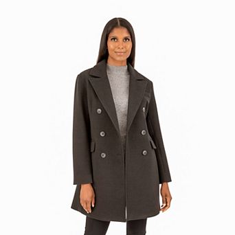 Women's Fleet Street Faux Wool Melange Coat