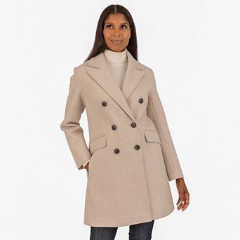 Women's Fleet Street Faux Wool Melange Coat