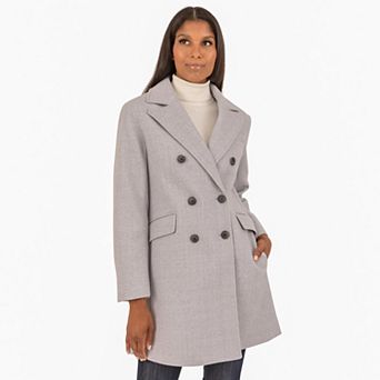 Women's Fleet Street Faux Wool Melange Coat
