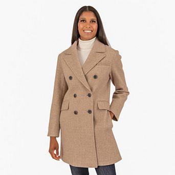 Women's Fleet Street Faux Wool Melange Coat